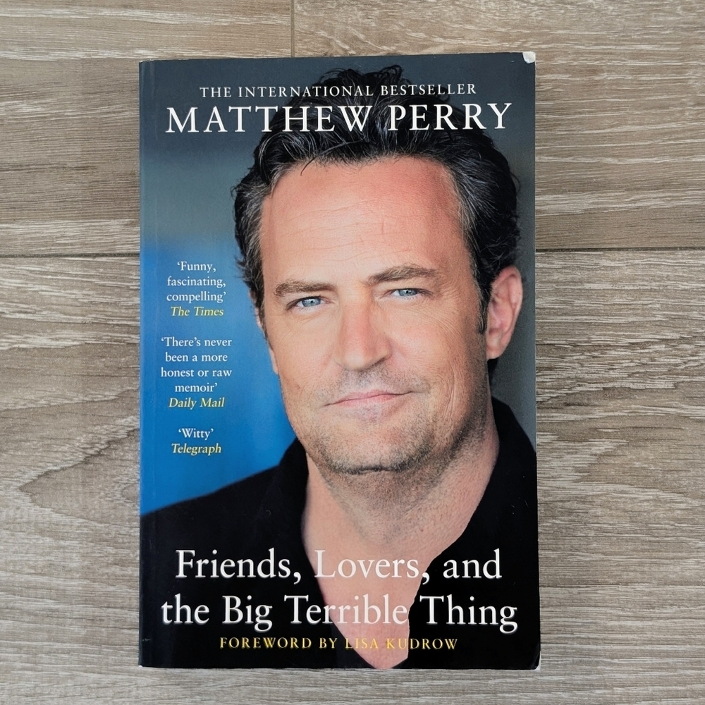 New Matthew Perry Friends, Lovers, and the Big Terrible Thing Paperback
